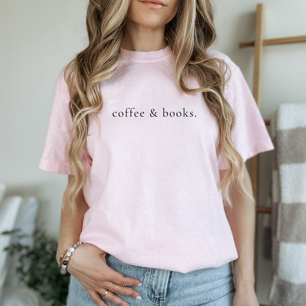 Coffee Books Reading Bookworm Summer - Adult & Kids T-Shirts, Sweatshirts & Hoodies apparel design preview 1