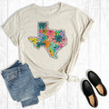 Floral Texas Graphic - Adult & Kids T-Shirts, Sweatshirts & Hoodies apparel design preview 1