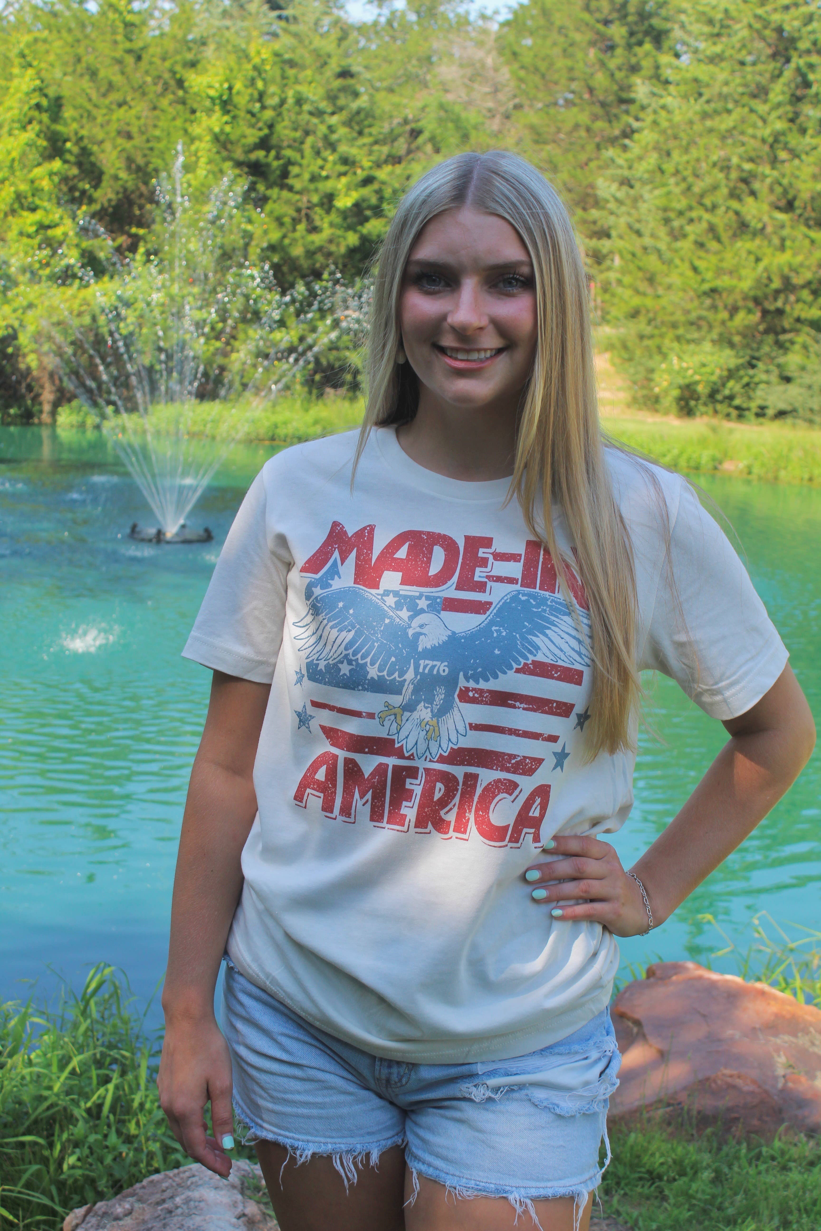 Made in America Graphic - Adult & Kids T-Shirts, Sweatshirts & Hoodies apparel design preview 1