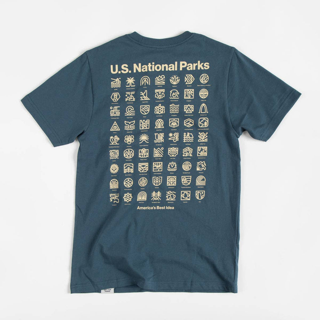 New U.S. National Parks Unisex Short Sleeve w/ Pocket - Adult & Kids T-Shirts, Sweatshirts & Hoodies apparel design preview 1