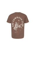 Sad Cowboys Club (Brown) - Adult & Kids T-Shirts, Sweatshirts & Hoodies apparel design preview 1