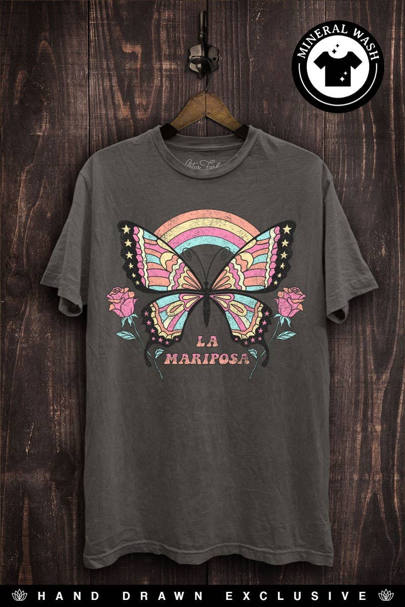 La Mariposa Graphic Top - Adult & Kids T-Shirts, Sweatshirts & Hoodies apparel design preview 1