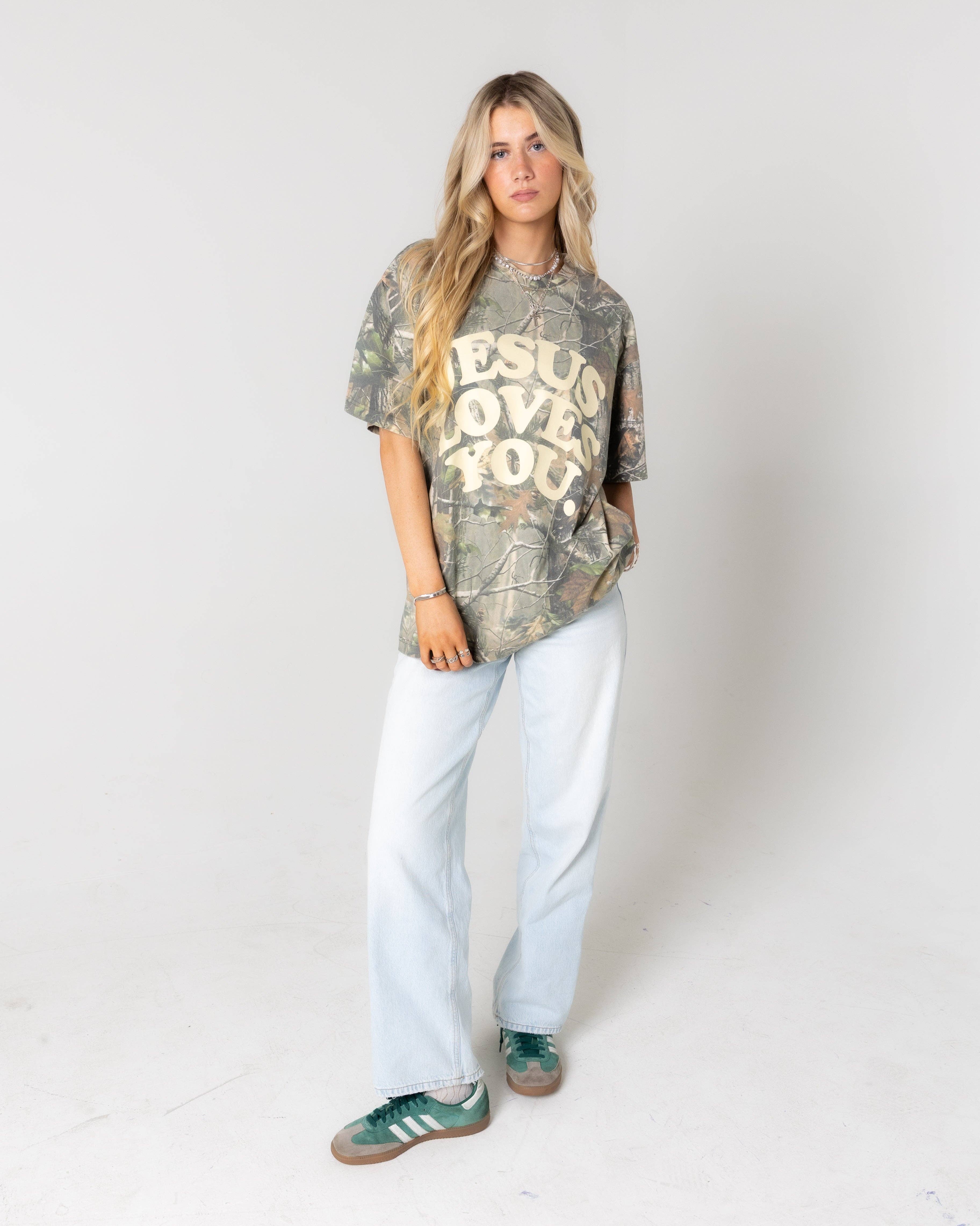 Heavyweight Oversized Camo - Adult & Kids T-Shirts, Sweatshirts & Hoodies apparel design preview 1