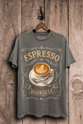 Espresso Yourself Graphic Top - Adult & Kids T-Shirts, Sweatshirts & Hoodies apparel design preview 1