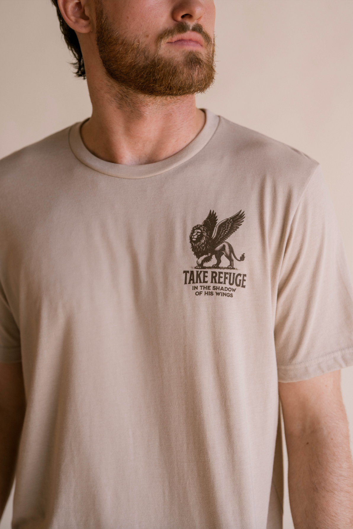 Take Refuge Mens Christian - Adult & Kids T-Shirts, Sweatshirts & Hoodies apparel design preview 1