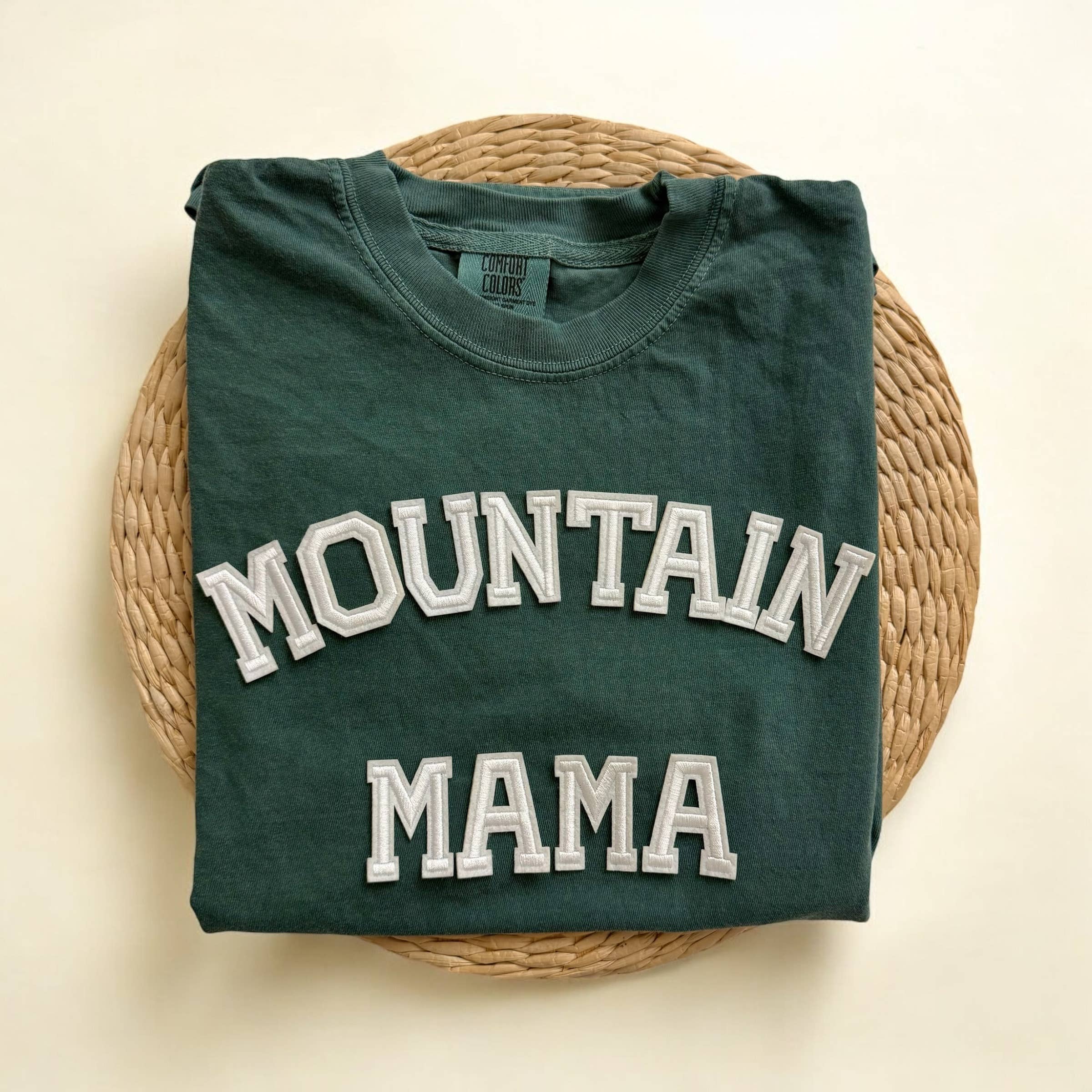 Mountain Mama Comfort Colors Short Sleeve - Adult & Kids T-Shirts, Sweatshirts & Hoodies apparel design preview 1