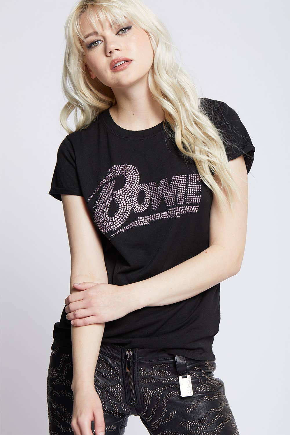 Bowie Pink Crystal - Adult & Kids T-Shirts, Sweatshirts & Hoodies apparel design preview 1