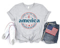 America Land of the Free Home Brave - Adult & Kids T-Shirts, Sweatshirts & Hoodies apparel design preview 1