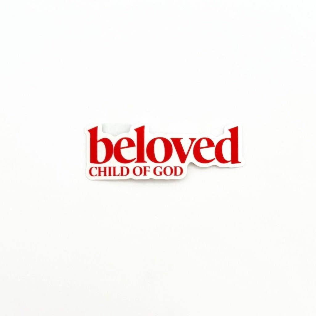 Beloved Child of God Sticker - Adult & Kids T-Shirts, Sweatshirts & Hoodies apparel design preview 1