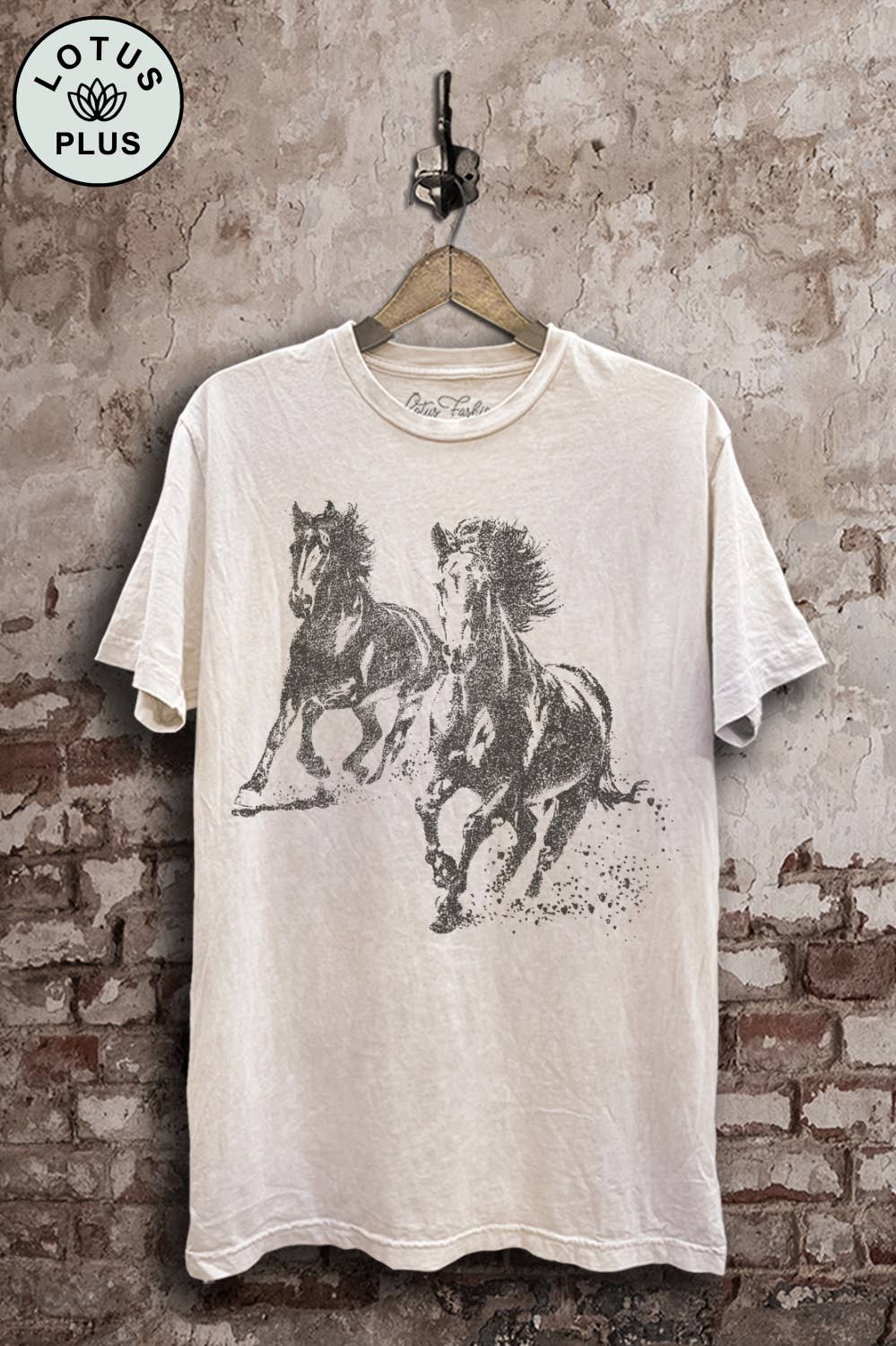 Running Horses Graphic Top - Adult & Kids T-Shirts, Sweatshirts & Hoodies apparel design preview 1