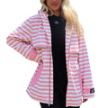 Lulu Mac Raincoat Darby Pink/White - Adult & Kids T-Shirts, Sweatshirts & Hoodies apparel design preview 1