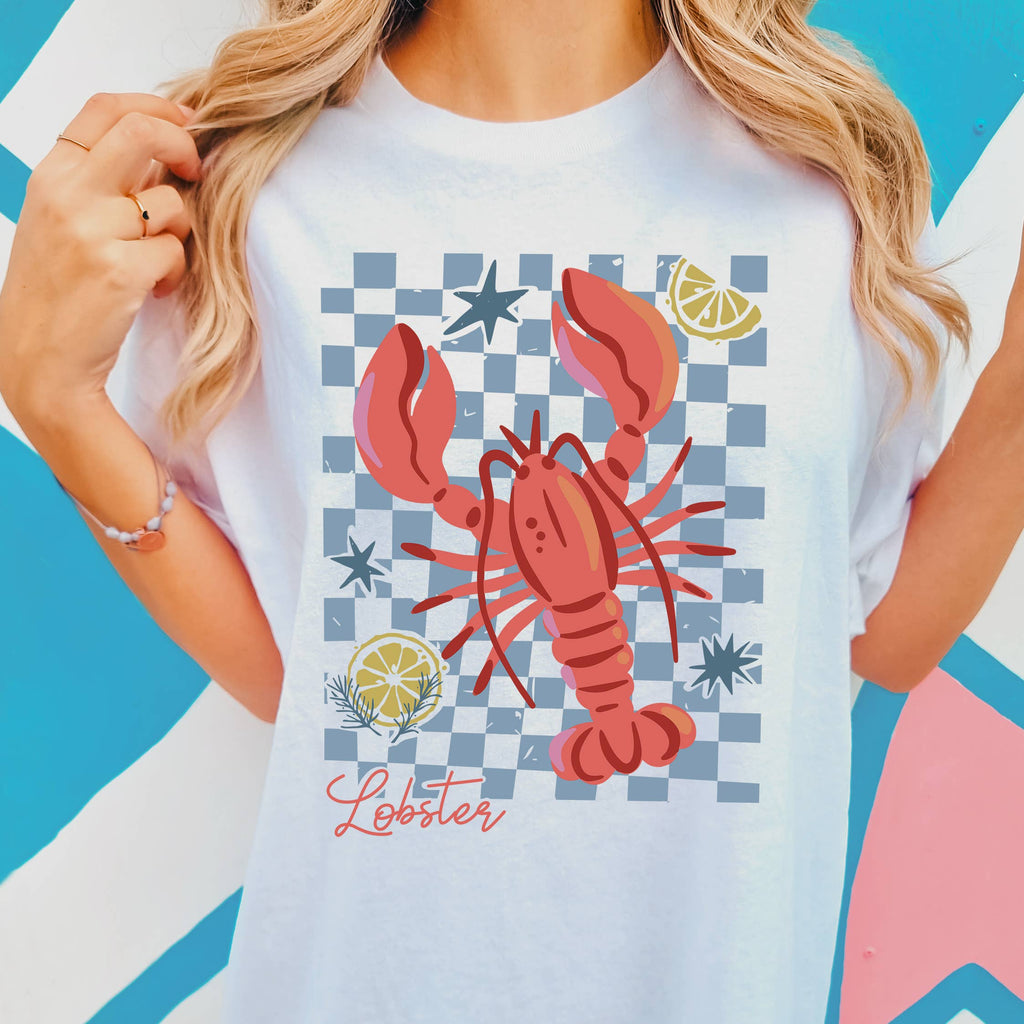 Lobster Coastal Seafood - Adult & Kids T-Shirts, Sweatshirts & Hoodies apparel design preview 1