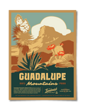 Guadalupe Mountains National Park Poster - Adult & Kids T-Shirts, Sweatshirts & Hoodies apparel design preview 1