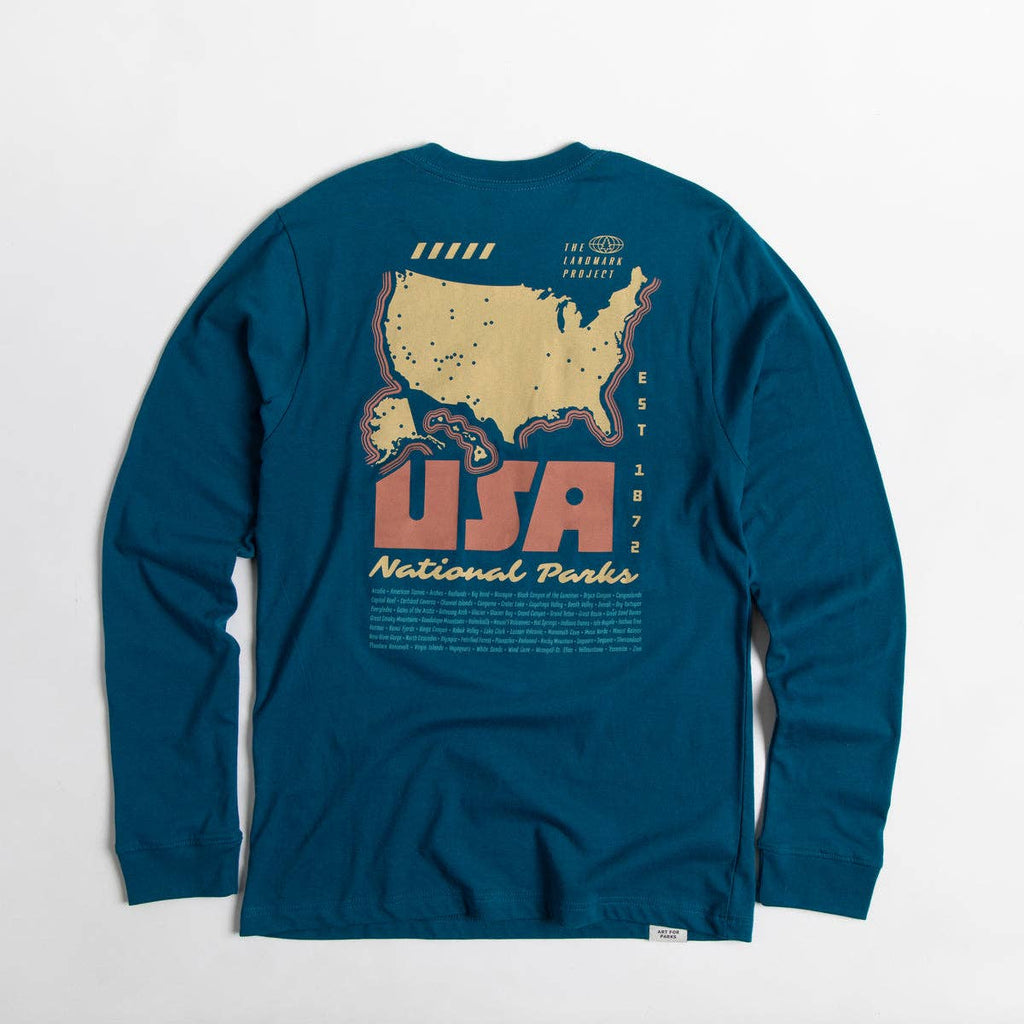 National Parks of the USA - Adult & Kids T-Shirts, Sweatshirts & Hoodies apparel design preview 1