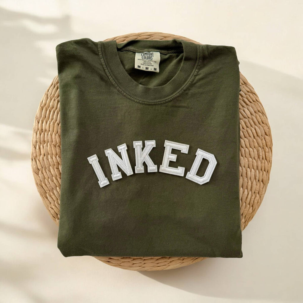 Inked Comfort Colors Short Sleeve Tattoo - Adult & Kids T-Shirts, Sweatshirts & Hoodies apparel design preview 1