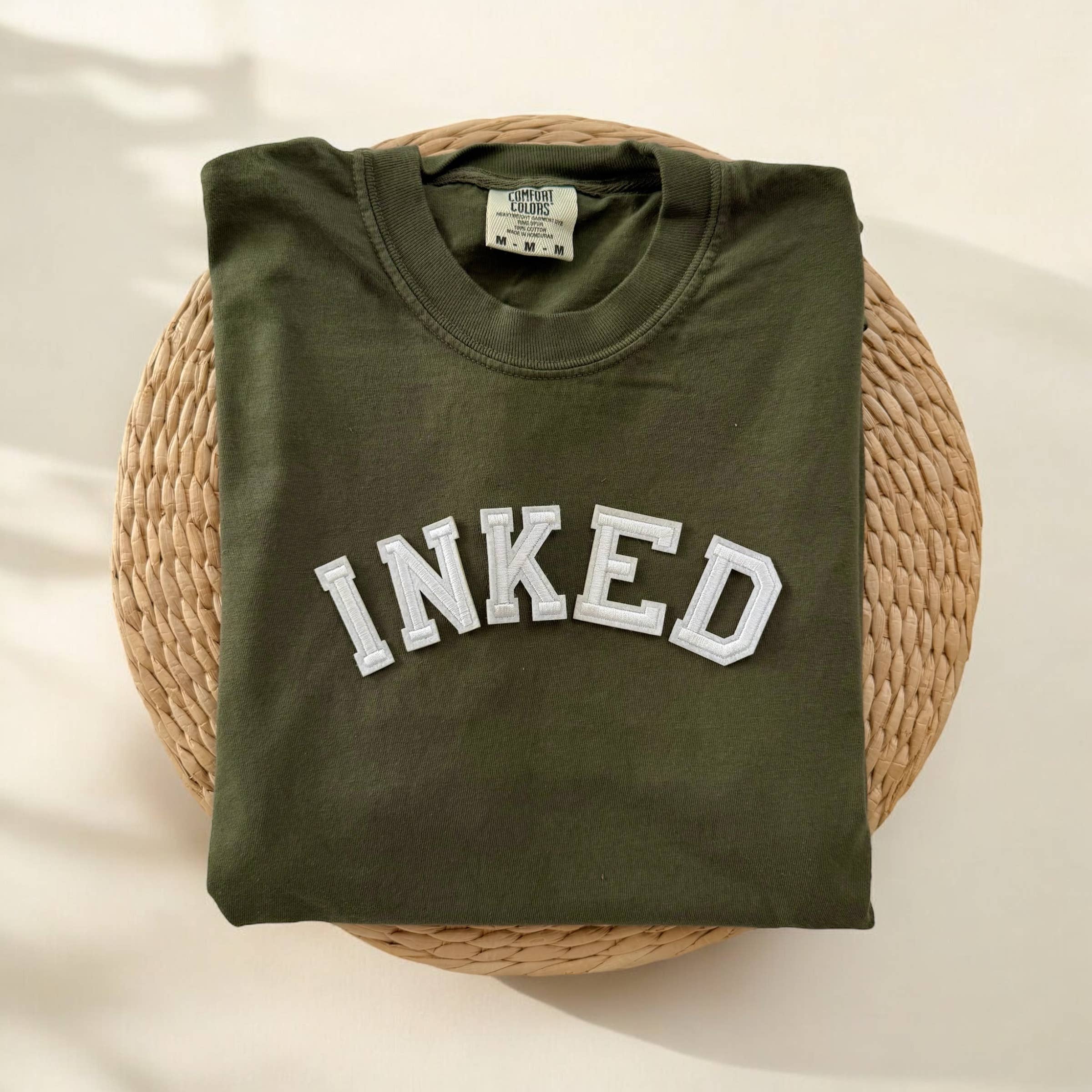 Inked Comfort Colors Short Sleeve Tattoo - Adult & Kids T-Shirts, Sweatshirts & Hoodies apparel design preview 1