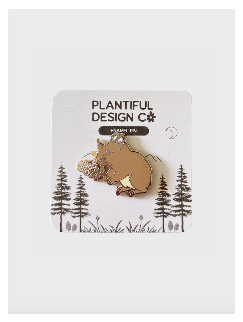 Pika Enamel Pin - Adult & Kids T-Shirts, Sweatshirts & Hoodies apparel design preview 1