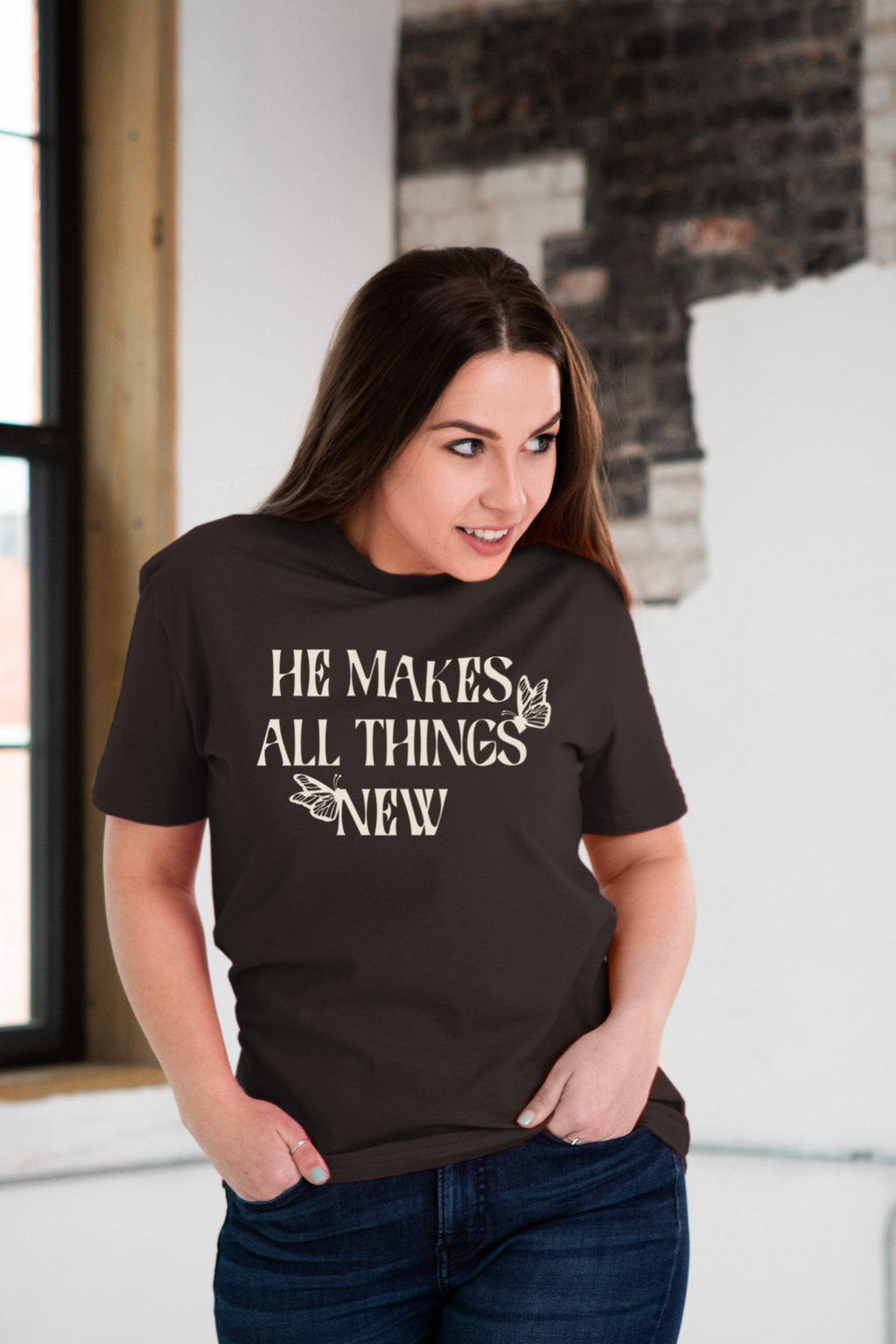 He Makes All Things New - Adult & Kids T-Shirts, Sweatshirts & Hoodies apparel design preview 1