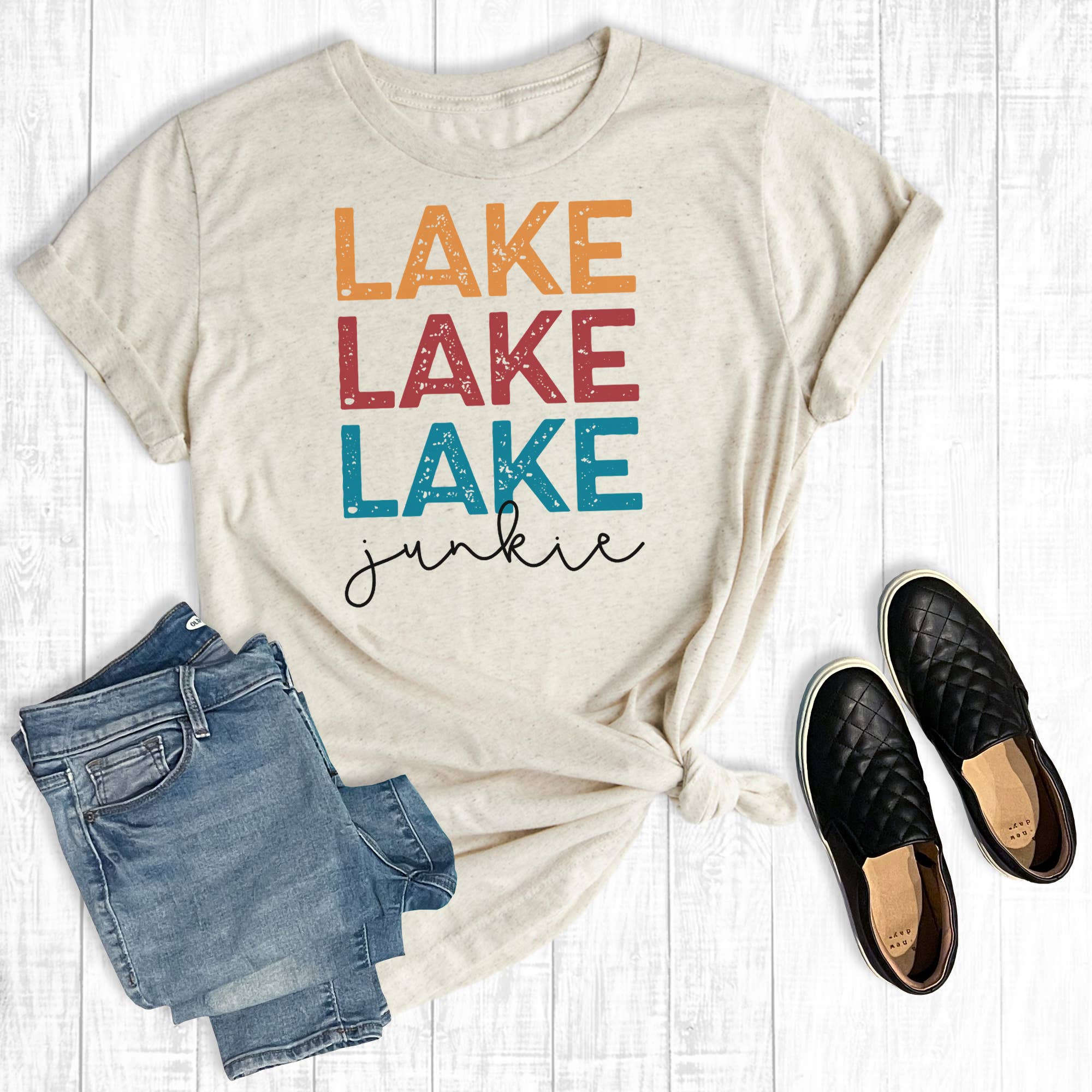 Lake Junkie Graphic - Adult & Kids T-Shirts, Sweatshirts & Hoodies apparel design preview 1