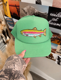 Trout Cactus Green Foam Trucker Cap - Adult & Kids T-Shirts, Sweatshirts & Hoodies apparel design preview 1