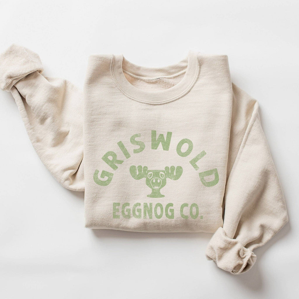 Griswold Eggnog Co. Christmas - Adult & Kids T-Shirts, Sweatshirts & Hoodies apparel design preview 1
