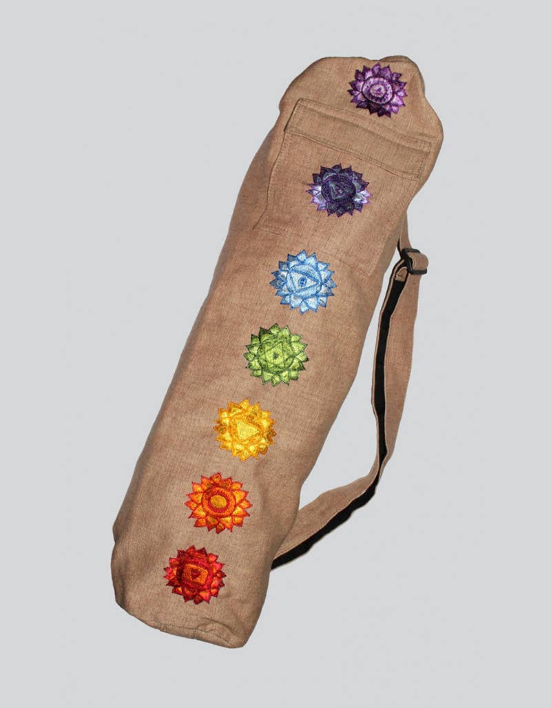 Cotton Fabric 7 Chakras Yoga Bag (Code-470) - Adult & Kids T-Shirts, Sweatshirts & Hoodies apparel design preview 1