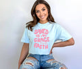 Saved By Grace Bella Faith-Based Summer Graphic - Adult & Kids T-Shirts, Sweatshirts & Hoodies apparel design preview 1