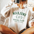Mahjong Social Club - Adult & Kids T-Shirts, Sweatshirts & Hoodies apparel design preview 1