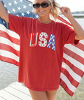 USA Cherries Red Comfort Color - Adult & Kids T-Shirts, Sweatshirts & Hoodies apparel design preview 1