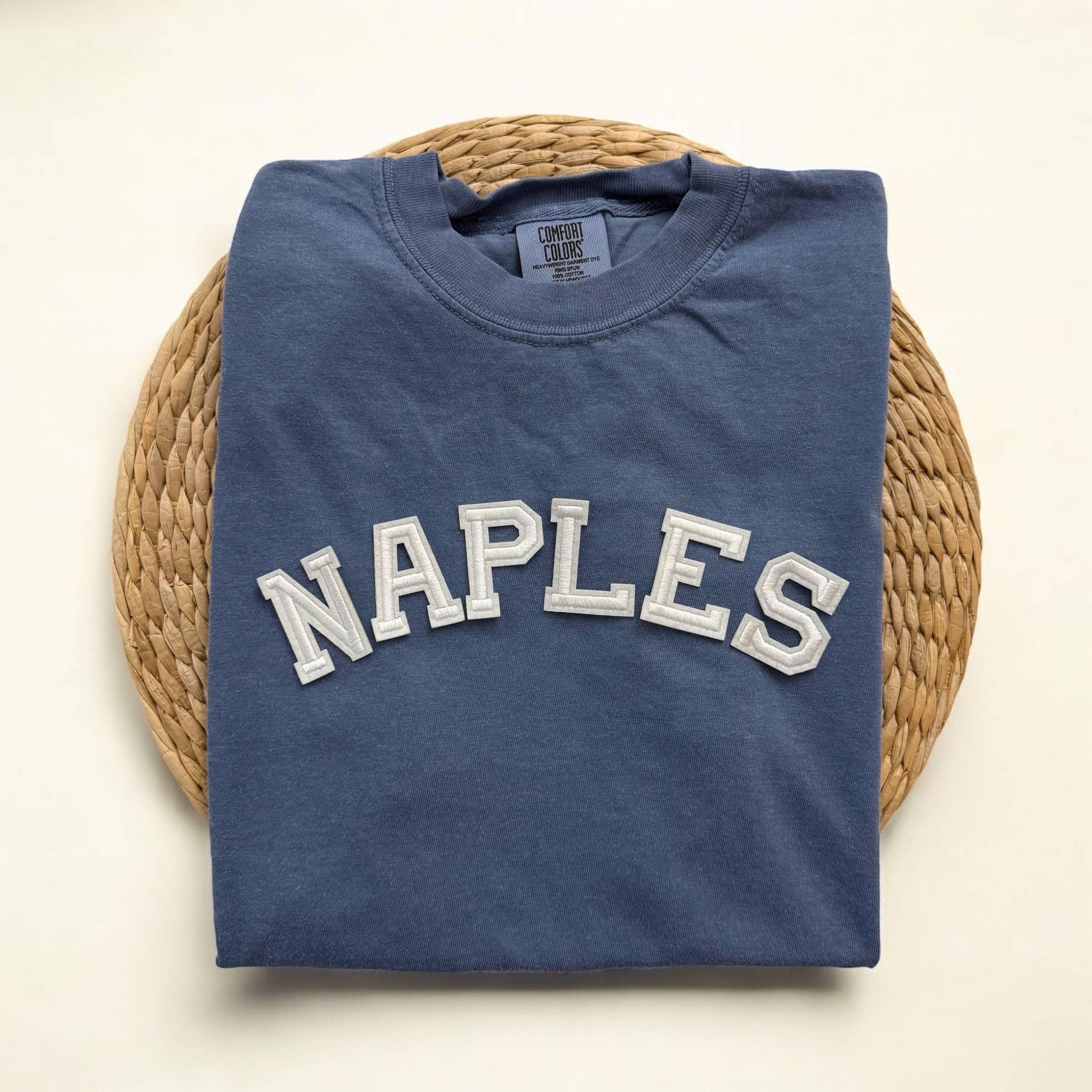 Comfort Colors Naples Florida Short Sleeve - Adult & Kids T-Shirts, Sweatshirts & Hoodies apparel design preview 1