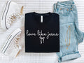 Love Like Jesus Black Bella Christian Graphic - Adult & Kids T-Shirts, Sweatshirts & Hoodies apparel design preview 1
