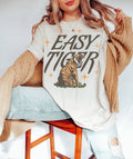 Retro Easy Tiger Boho Graphic - Adult & Kids T-Shirts, Sweatshirts & Hoodies apparel design preview 1