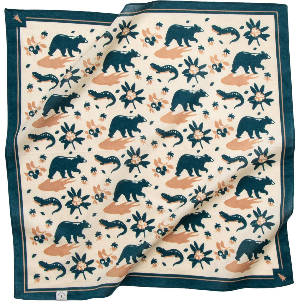 Appalachian Animals Bandana - Adult & Kids T-Shirts, Sweatshirts & Hoodies apparel design preview 1