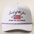 Land of the Free Hat - Adult & Kids T-Shirts, Sweatshirts & Hoodies apparel design preview 1