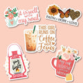My Cup Overflows Sticker Pack - Adult & Kids T-Shirts, Sweatshirts & Hoodies apparel design preview 1