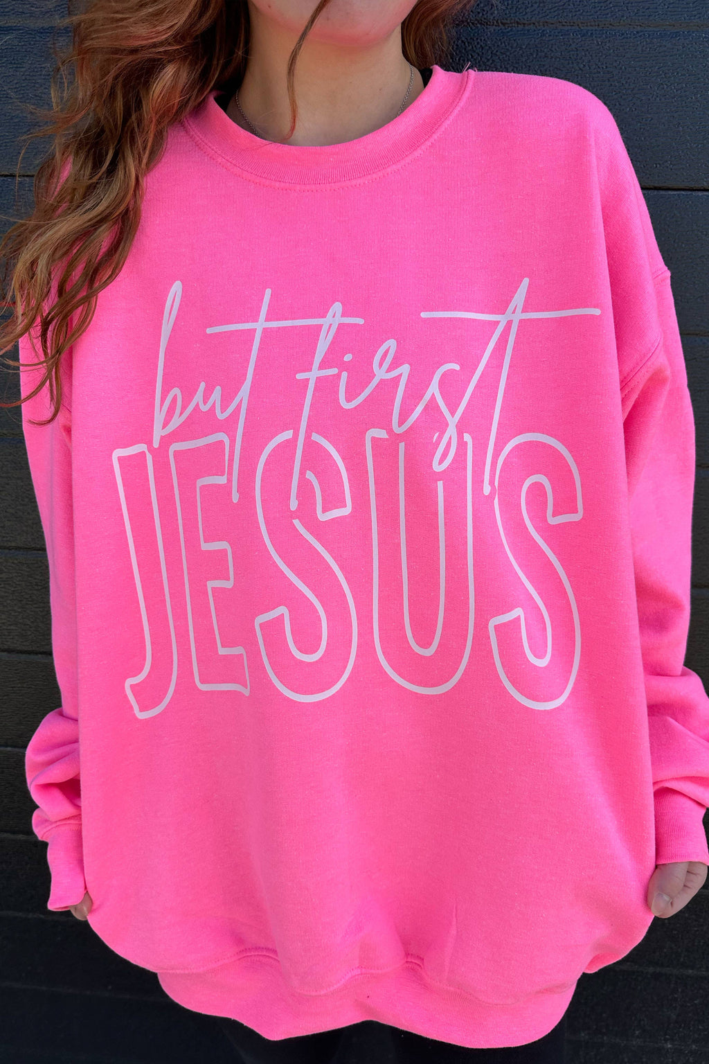 But First Jesus - Adult & Kids T-Shirts, Sweatshirts & Hoodies apparel design preview 1