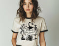 Respect the Locals Mothman Bigfoot Ufo Alien Ringer - Adult & Kids T-Shirts, Sweatshirts & Hoodies apparel design preview 1