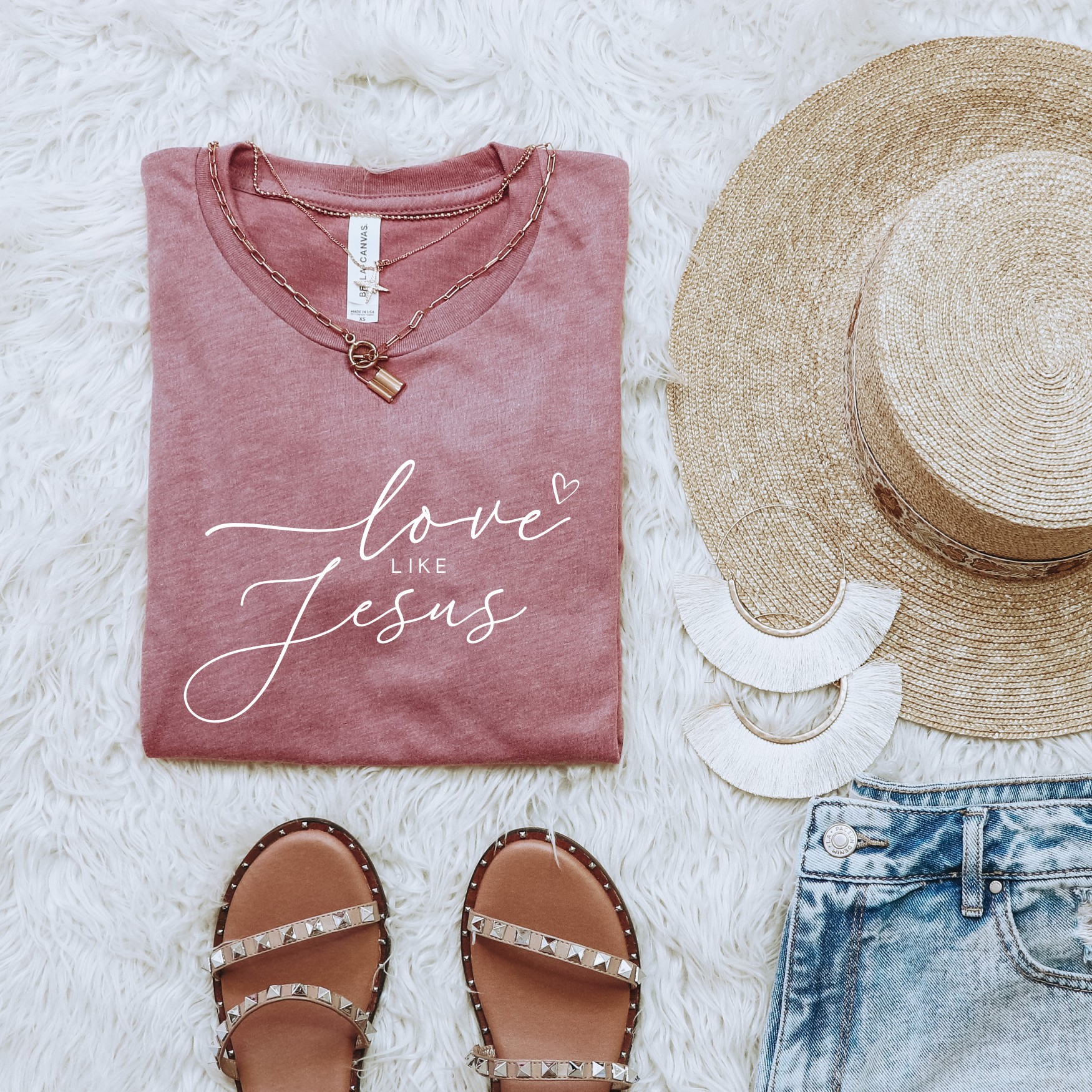 Love Like Jesus Christian Hymn Easter Faith - Adult & Kids T-Shirts, Sweatshirts & Hoodies apparel design preview 1