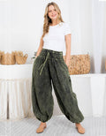 Stone Washed Harem Pant (KT-1314) - Adult & Kids T-Shirts, Sweatshirts & Hoodies apparel design preview 1