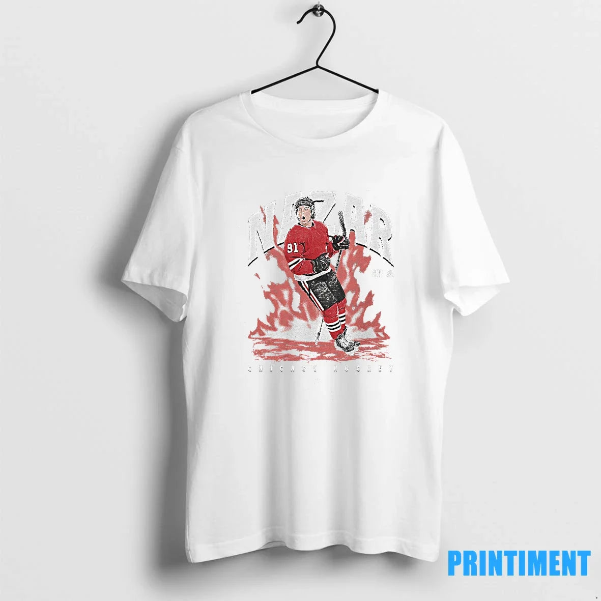 Frank Nazar Chicago Hockey 01 Sweater - Adult & Kids T-Shirts, Sweatshirts & Hoodies apparel design preview 1