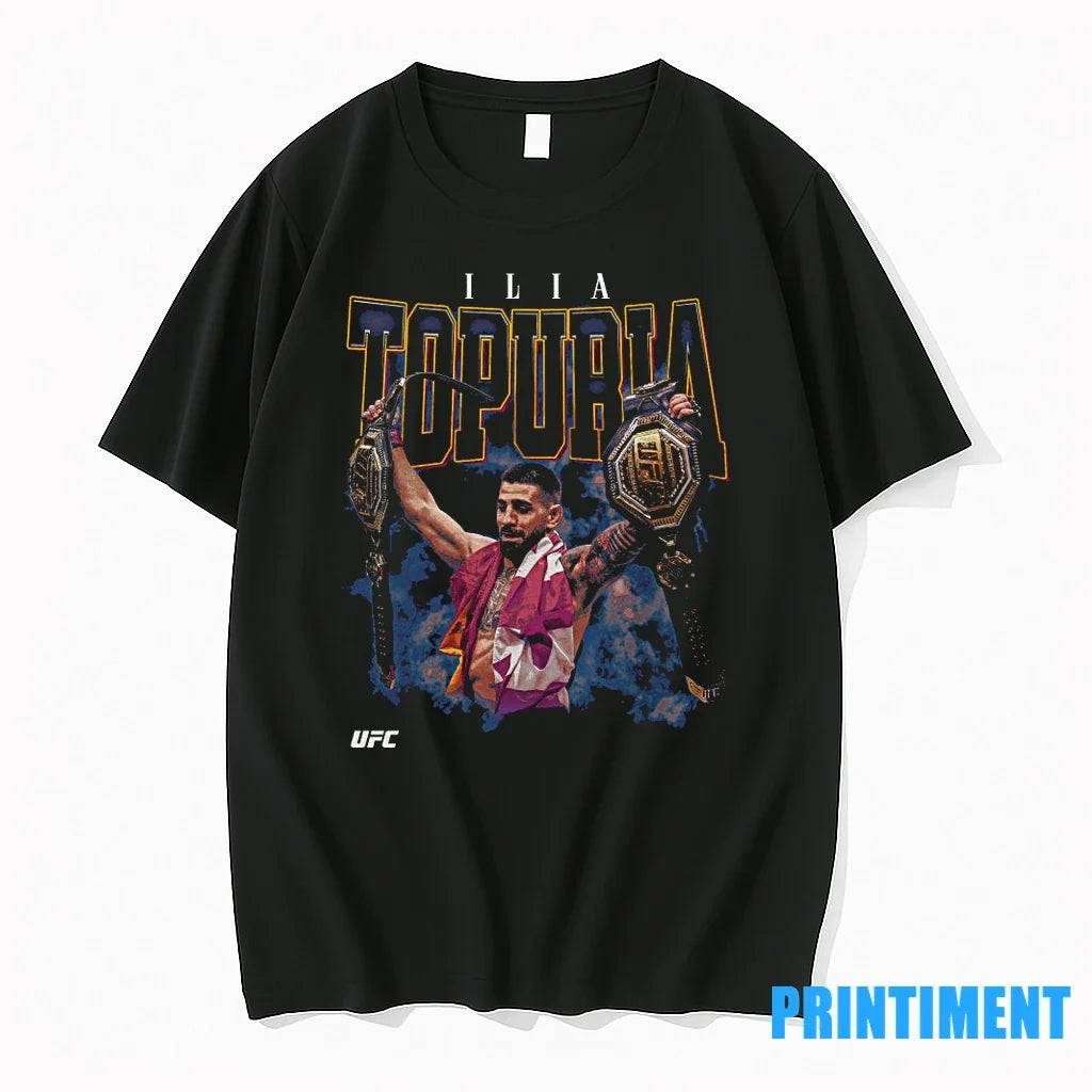 Ilia Topuria Active Ufc Fighter 06 Sweater - Adult & Kids T-Shirts, Sweatshirts & Hoodies apparel design preview 1