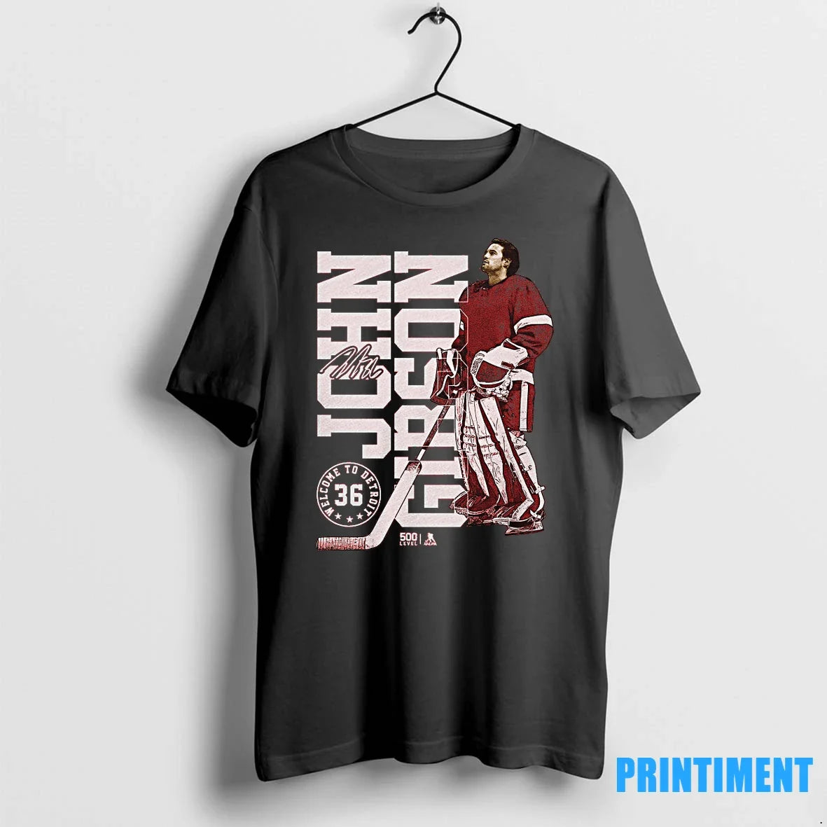 John Gibson Detroit Hockey 01 Sweater - Adult & Kids T-Shirts, Sweatshirts & Hoodies apparel design preview 1