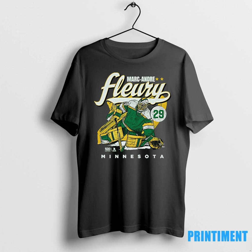 Marc Andre Fleury Minnesota Hockey 09 Sweater - Adult & Kids T-Shirts, Sweatshirts & Hoodies apparel design preview 1