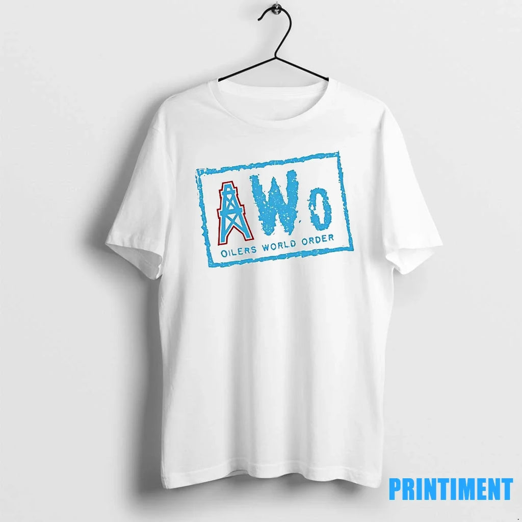 Nwo Houston Oilers World Order Sweater - Adult & Kids T-Shirts, Sweatshirts & Hoodies apparel design preview 1