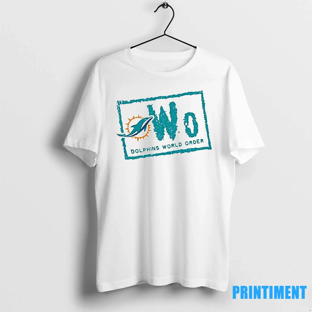 Nwo Miami Dolphins World Order Sweater - Adult & Kids T-Shirts, Sweatshirts & Hoodies apparel design preview 1