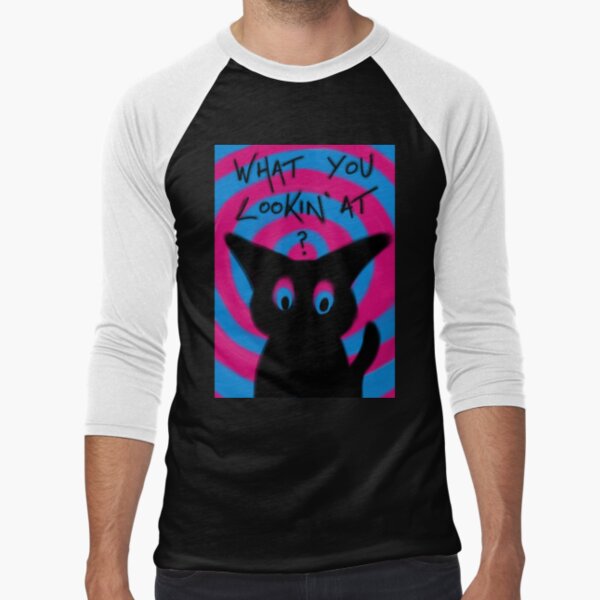 What you lookin' at? by GeorgeNyx - Adult & Kids T-Shirts, Sweatshirts & Hoodies apparel design preview 1