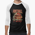 Football Is My Second Favorite F Word T-Shirt - Aesthetic Graphic Unisex - T-Shirt, Sweatshirt, Hoodie