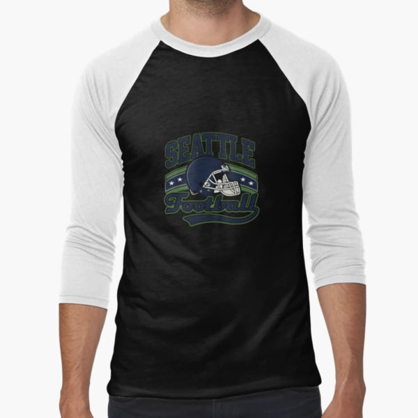 Seattle Football T-Shirt - Novelty Apparel Men Women - T-Shirt, Sweatshirt, Hoodie
