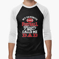 My Favorite Football Player Calls Me Dad T-Shirt - Graphic Print Men Women - T-Shirt, Sweatshirt, Hoodie