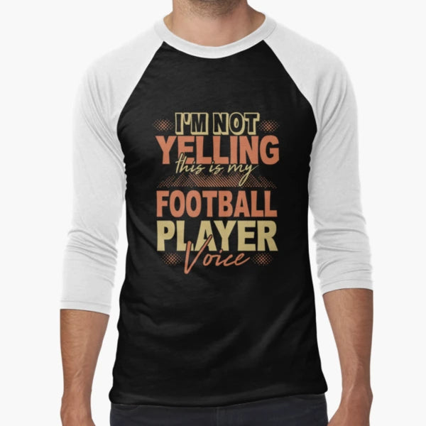 Football Player Sport Hobby T-Shirt - Graphic Print for Adults - T-Shirt, Sweatshirt, Hoodie